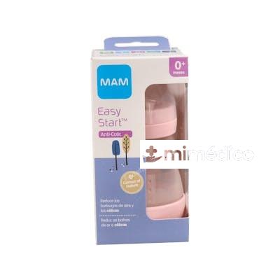 BIBERON  ANTI-COLICO 160ML MATT  ROSA MAM