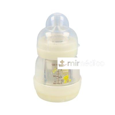BIBERON  ANTI-COLICO 130ML + CHUPETE START 0-2M MAM