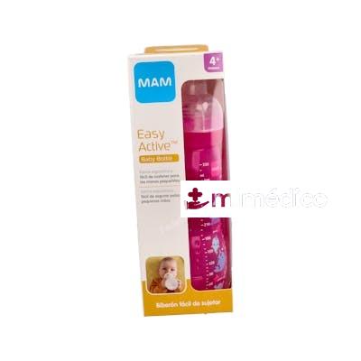 BIBERON  EASY ACTIVE BABY BOTTLE 330ML ROSA MAM
