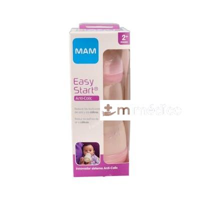 BIBERON  ANTI-COLICO 260ML ROSA MAM