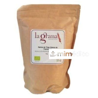 HARINA DE FUERZA DE TRIGO BLANCA 1KG. ECO LA GRANA