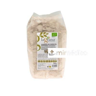HARINA DE ESPELTA INTEGRAL 1KG.  ECO LA GRANA