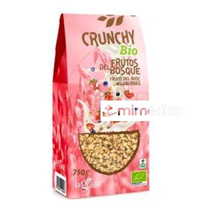 KRUNCHY AVENA FRUTOS DEL BOSQUE 750GR. ECO LA GRANA