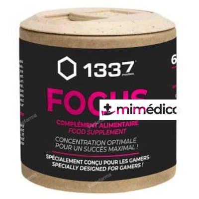 1337 FOCUS 60CAP. 1337 PHARMA