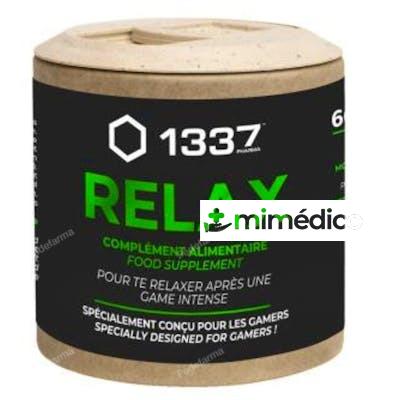 1337 RELAX 60CAP. 1337 PHARMA