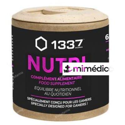1337 NUTRI 60CAP. 1337 PHARMA