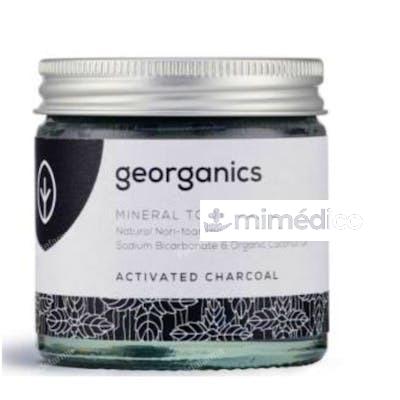 DENTIFRICO MINERAL CARBON ACTIVADO CREMA 60ML. GEORGANICS