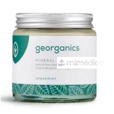 DENTIFRICO MINERAL HIERBABUENA CREMA 120ML. GEORGANICS