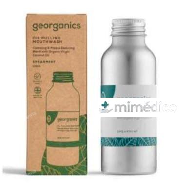 ENJUAGE BUCAL CON ACEITE HIERBABUENA 100ML. GEORGANICS