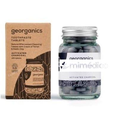 DENTIFRICO MINERAL CARBON ACTIVADO 120COMP EFERVES GEORGANICS