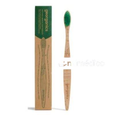 CEPILLO DENTAL MEDIANO MADERA DE HAYA. GEORGANICS
