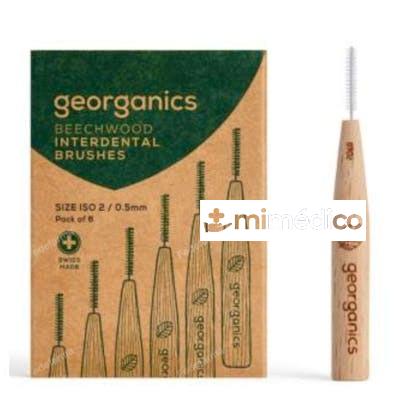 CEPILLO INTERDENTAL MADERA DE HAYA 2. GEORGANICS