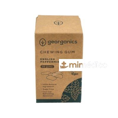 CHICLE MENTA Y XILITOL 30CHICLES. GEORGANICS