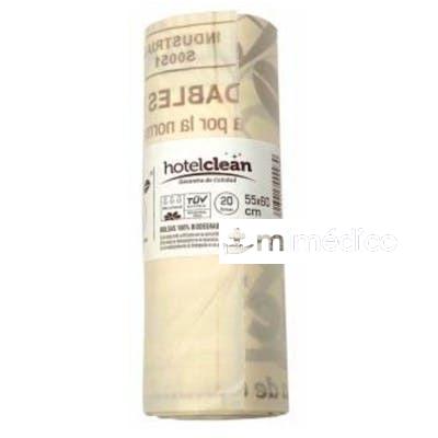 BOLSAS DE BASURA BIODEGRA-COMPOST. 30L 10ROLLOS. HOTELCLEAN