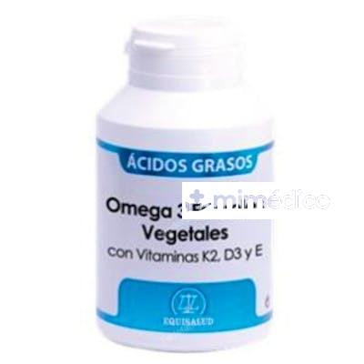 OMEGA 3 ESTEROLES VEGETALES VIT K2, D3, E 120CAP EQUISALUD