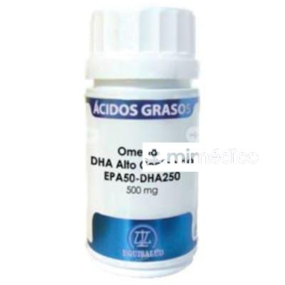 OMEGA 3 DHA ALTO CONTENIDO EPA50-DHA250 60PERLAS EQUISALUD