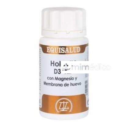HOLOVIT D3+K2 CON MAGNESIO Y MEMBRANA HUEVO 50CAP EQUISALUD