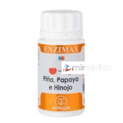 ENZIMAX PIÑA PAPAYA HINOJO 50CAP. EQUISALUD