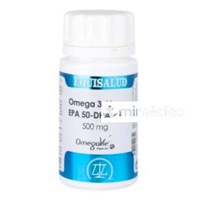 OMEGA 3 ALGAS EPA 50-DHA 250 500MG 40PERLAS EQUISALUD