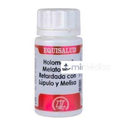 HOLOMEGA MELATONINA RETARD CON LUPULO Y MELISA 50C EQUISALUD