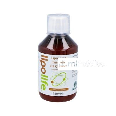 LIPOSOMAL CURCUMIN C3 COMPLEX 250ML. LIPOLIFE EQUISALUD