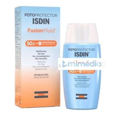 FOTOPROTECTOR FUSION FLUID 50+ 50ML. ISDIN SOLAR