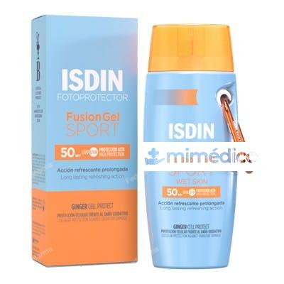 FOTOPROTECTOR FUSION GEL SPORT 50+ 100ML. ISDIN SOLAR
