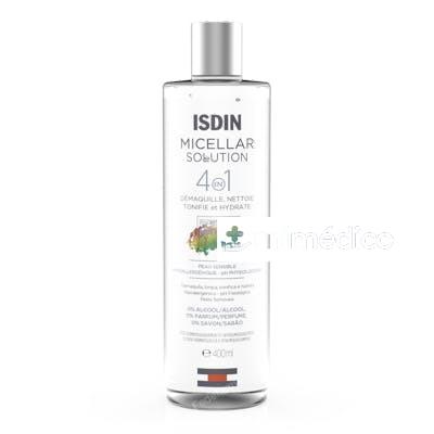 SOLUCION MICELAR 4EN1 400ML. ISDIN SOLAR