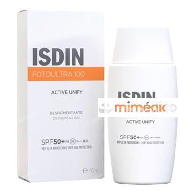 FOTOULTRA ACTIVE UNIFY SIN COLOR 50ML. ISDIN SOLAR