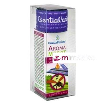 AROMAMOSKIT 15ML. PACK CON BRAZALETE ESENTIAL AROMS