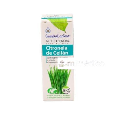CITRONELA DE CEYLAN ACEITE ESENCIAL BIO 10ML. ESENTIAL AROMS