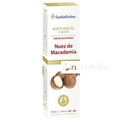 NUEZ DE MACADAMIA ACEITE VEGETAL VIRGEN 100ML. ESENTIAL AROMS