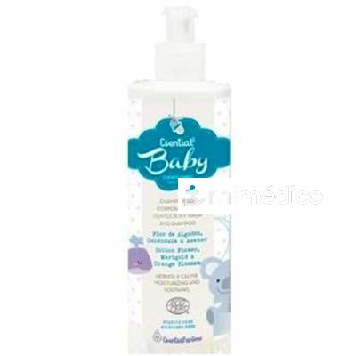 CHAMPU Y GEL CORPORAL SUAVE BEBE 300ML. ESENTIAL AROMS