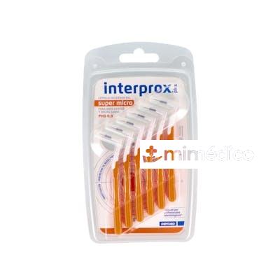 CEPILLO INTERDENTAL INTERPROX PLUS SUPER MICRO 6UD DENTAID