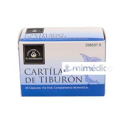 CARTILAGO DE TIBURON 60CAP. EL NATURALISTA