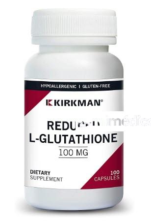 L-GLUTATION REDUCIDO 100 MG - HIPOALERGENICO 100 CAPS KIRKMAN