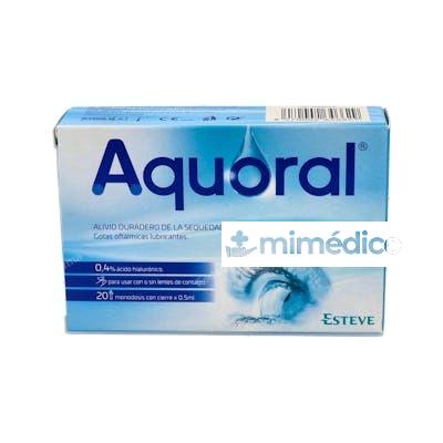 LUBRICANTE OCULAR AQUORAL 20 MONODOSIS