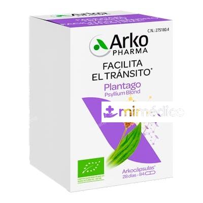 PLANTAGO 84ARKOCAPSULAS. BIO ARKOPHARMA