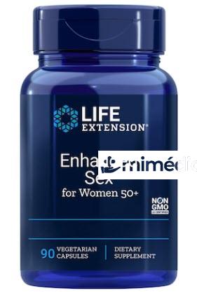 SEXO MEJORADO PARA MUJERES MAYORES DE 50 AÑOS 90CAPS  LIFE EXTENSION