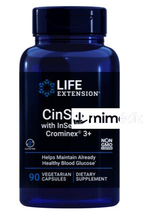 CINSULIN CON INSEA2 Y CROMINEX 3+ 90 CAP VEGET LIFE EXTENSION