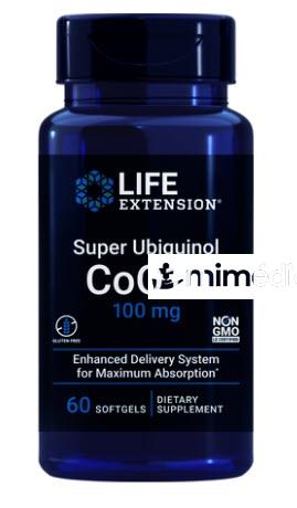 SUPER UBIQUINOL COQ10 100 MG 60 CAP BLANDAS LIFE EXTENSION