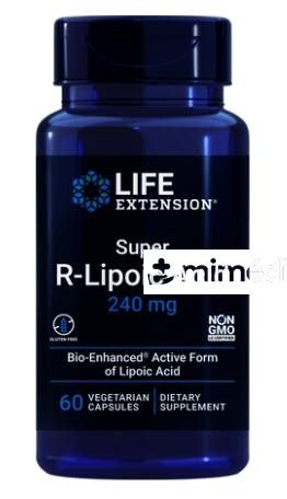 SUPER ACIDO R-LIPOIC 240 MG 60 CAPSULAS LIFE EXTENSION
