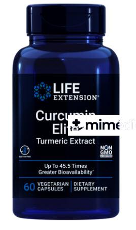 EXTRACTO DE CURCUMA CURCUMIN ELITE 60 CAPSULAS LIFE EXTENSION