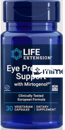 SOPORTE DE PRESION OCULAR CON MIRTOGENOL 30 CAPS LIFE EXTENSION