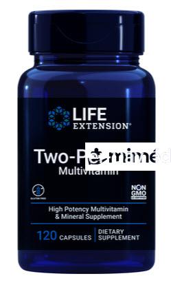 TWO-PER-DAY CAPSULAS 120 CAPSULAS LIFE EXTENSION