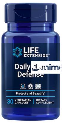DAILY SKIN DEFENSE 30 CAPS LIFE EXTENSION