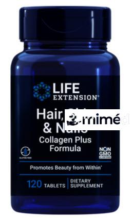 FORMULA COLAGENO PLUS CABELLO, PIEL Y UÑAS 120 CAPS LIFE EXTENSION