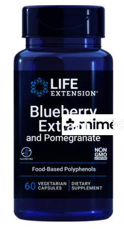 EXTRACTO DE ARANDANOS CON GRANADA 60 CAPS LIFE EXTENSION
