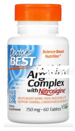 FAST ACTING ARGININE COMPLEX WITH NITROSIGINE 750 MG 60 TAB DR BEST