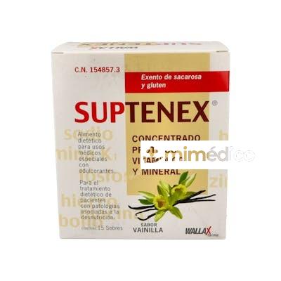 SUPTENEX VAINILLA 15 SOB WALLAX FARMA